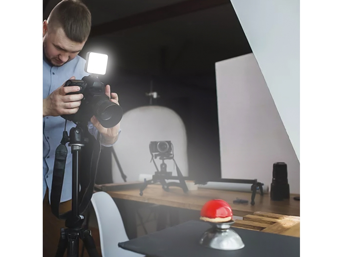 2026 luz Led Portátil Rgb para Fotografia e Vídeo, Mini Painel de Luz Led para Celular e Câmera