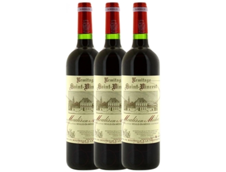 Vinho LES CAVES FLEURY Les Caves Fleury Ermitage Saint-Vincent Bordeaux Crianza (0.75 L - 3 unidades)