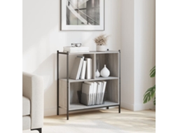 Vidaxl Estante 72x28x77,5 Cm Derivados De Madeira Cinzento Sonoma