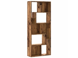 Bookcase, Bookcases Vidaxl Marrom Madeira Processada (n/a)