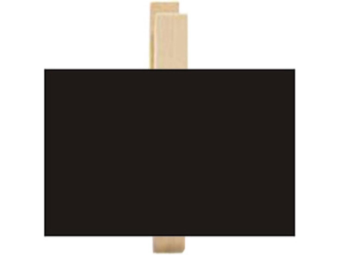 Pequeno quadrado preto com alfinete de madeira, 50 plaquinhas com etiquetas para mensagens, etiquetas para alimentos, artigos