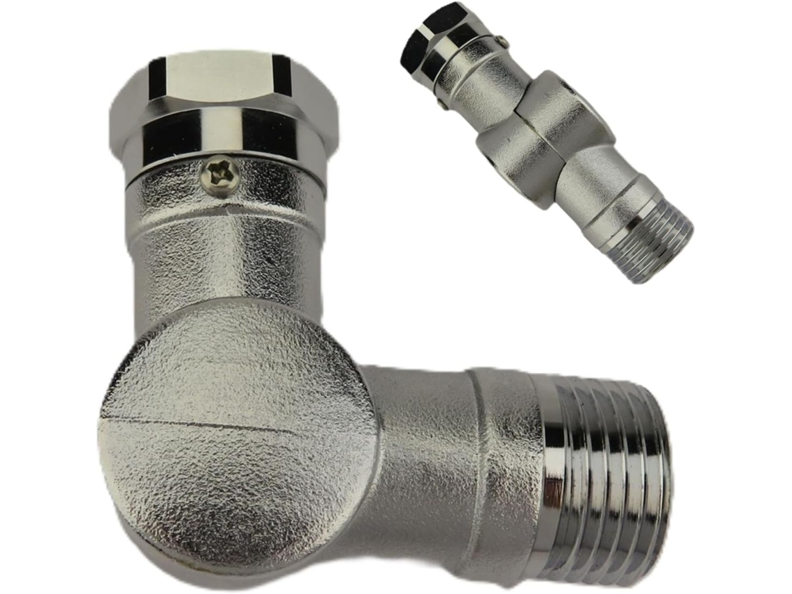Conector Giratório Para Mangueira De Jardim - Cotovelo 180 E 360 Graus