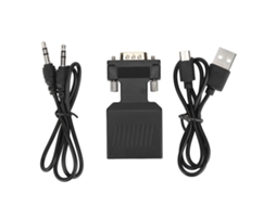 Conversor VGA para HDMI EOOCOO (1080p, áudio e vídeo)