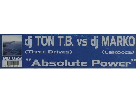 Vinil Absolute Power Massive Drive Recordings