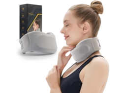 Órtese De Suporte Cervical Para Aliviar A Pressão No Pescoço, Cinza, Tamanho G
