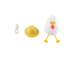 2026 lâmpada Noturna de Silicone com Usb, Brilho Ajustável, Luzes Led Suaves, Design de Pato Bonito com Suporte para Telefone e Chapéu