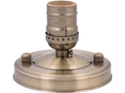 E26/e27 Screw Ceiling/wall Light Base Holder, Vintage Industrial Ceiling Lamp Base Igvtrade (bronze)