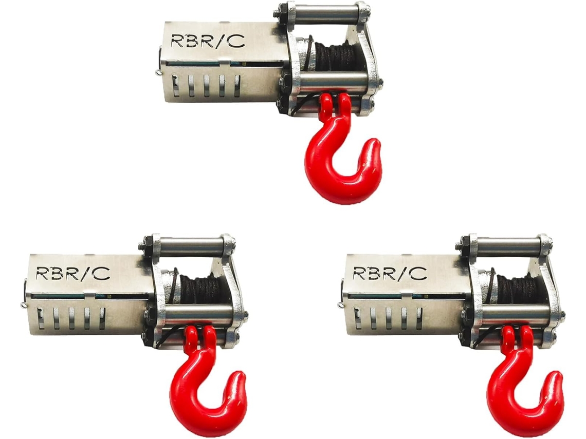Guinchos automáticos SFUSHOS metálicos para upgrade de modelos RC