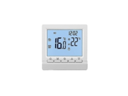 Lurelia Termostato Digital Wi Fi, Modelo Programável Com Bateria Ajustável Com Fio E Display Lcd, Azul