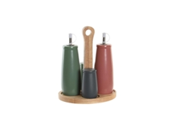 Conjunto Para Condimentos DKD HOME DECOR (19x16x22,5cm)