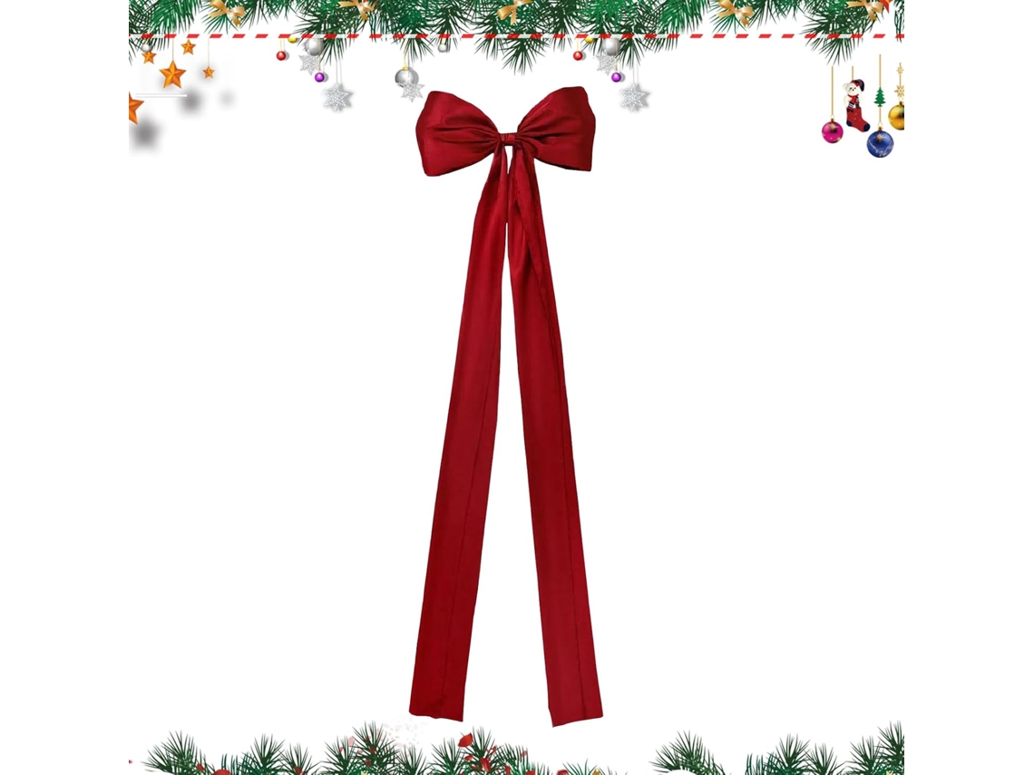 Laço Grande Para Árvore De Natal | Enfeite De Natal