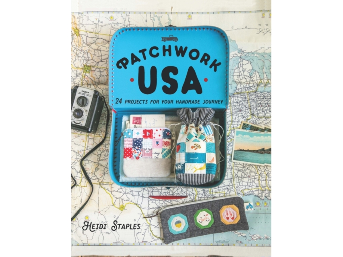 Livro Patchwork USA de Heidi Staples (Inglês - Capa Dura)