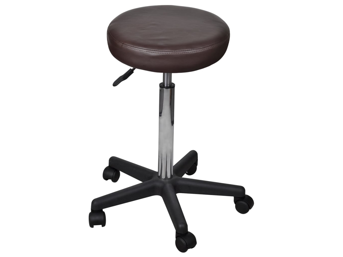 Office Chair, Office Chairs Vidaxl Marrom Couro Artificial (n/a)