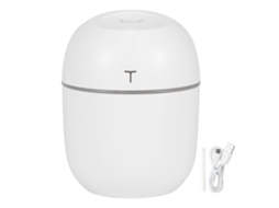 Umidificador de Ar Mini USB 220ml para Casa Escritório Dormitório Carro Branco