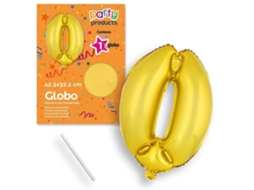 Balão Poliamida 45 Cm Nº 0 Ouro GENÉRICO
