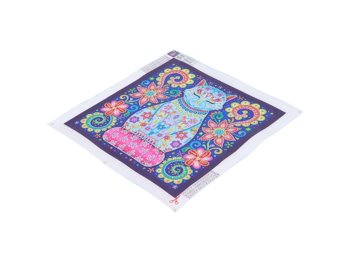 Kit De Pintura De Diamantes 5d Luminosa Punto Taladro Broderie Cruzada Herramienta Decoración Pared (5d-ygsmt15)