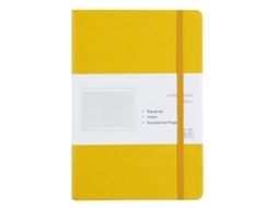 Caderno Quadriculado A5 148x213mm Capa Dura 188p