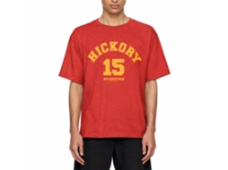 Rockinstone Hoosiers Movie Hickory 15 Heather Red Adult T-shirt Size:l