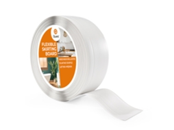 Rodapé Pvc 70x20 Mm Flexível, 1 M, Branco