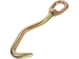 Ferramenta Para Reparo De Amassados Em Carros Com Ganchos De Aço Dourado Em Formato De Cabeça De Cobra.
