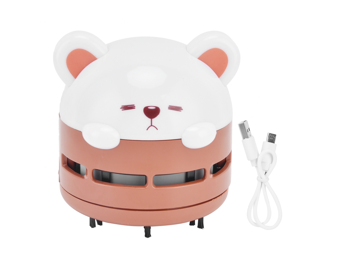 Limpador de Pó de Teclado Mini Aspirador com Lanterna Noturna Carregável Usb Cute S/MARCA