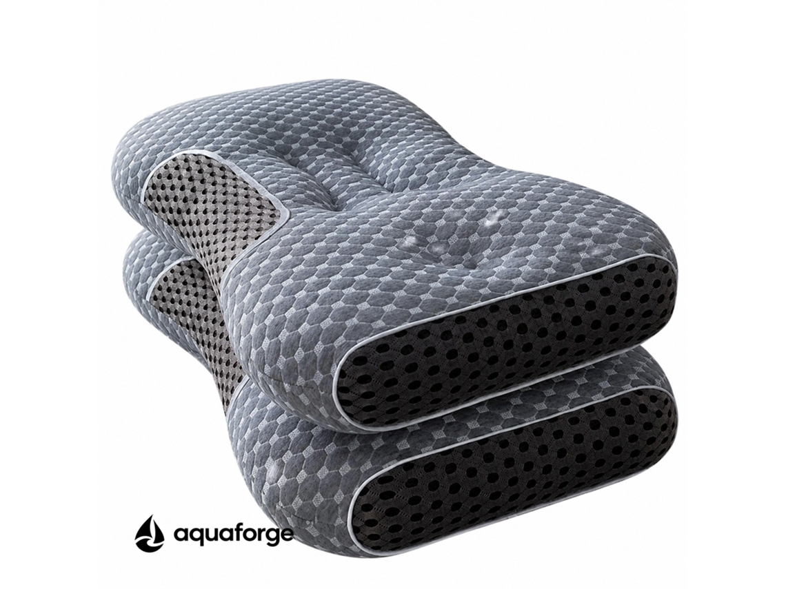 Almofada Cervical Ergonómica Espuma Viscoelástica Respirável