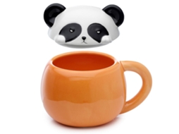 Caneca com Tampa Adoramals Panda PUCKATOR