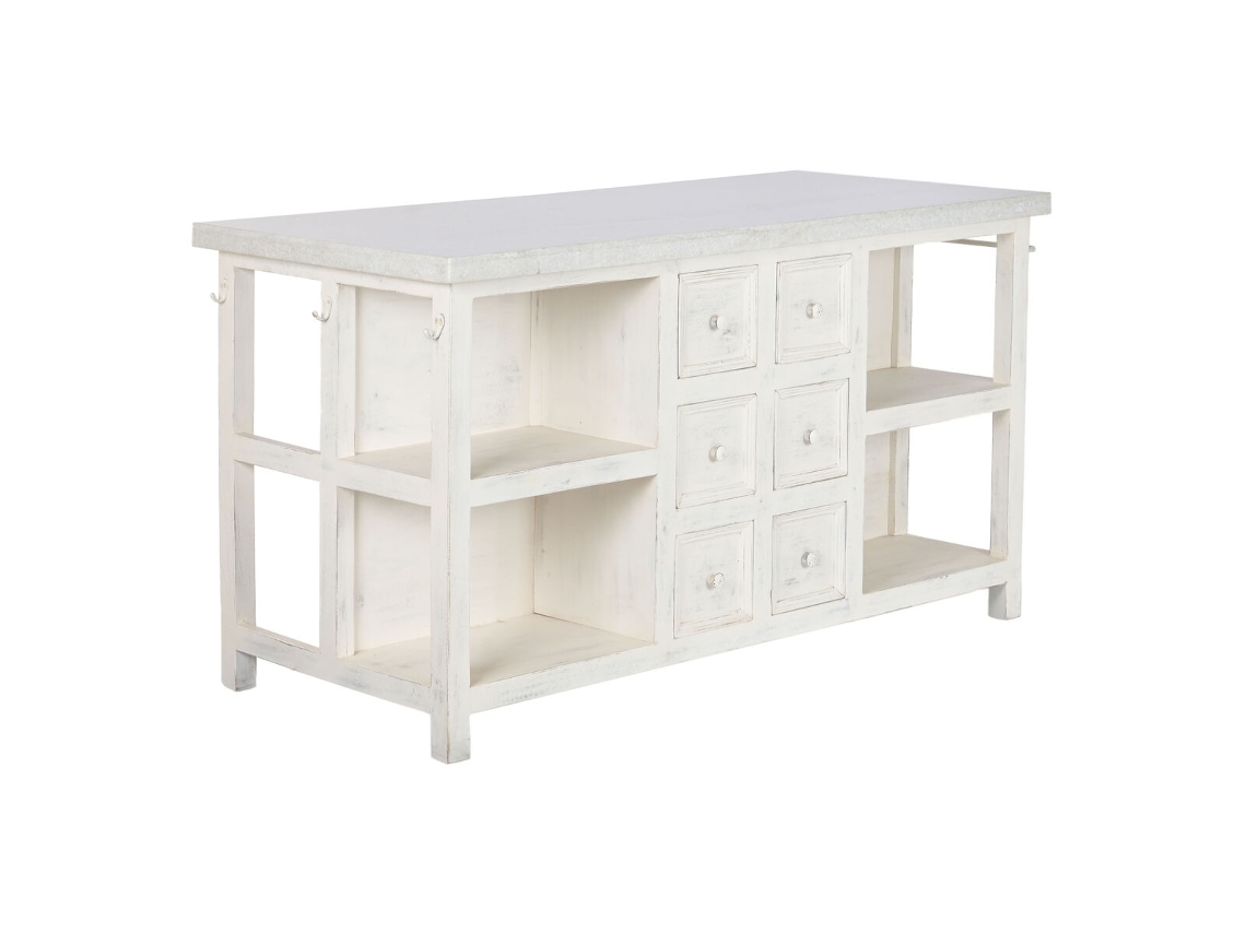 Mobiliário Auxiliar Home Esprit Branco 168 X 76 X 92 Cm