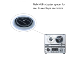 Aetheria 2pcs Adaptador Espaçador Hub Nab 82mm Disco Ajuste Silicone para Gravadores Fita Reel To Reel Revox Teac