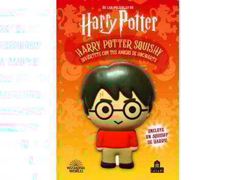 Livro Harry Potter. Squishy de Harry Potter (Espanhol)