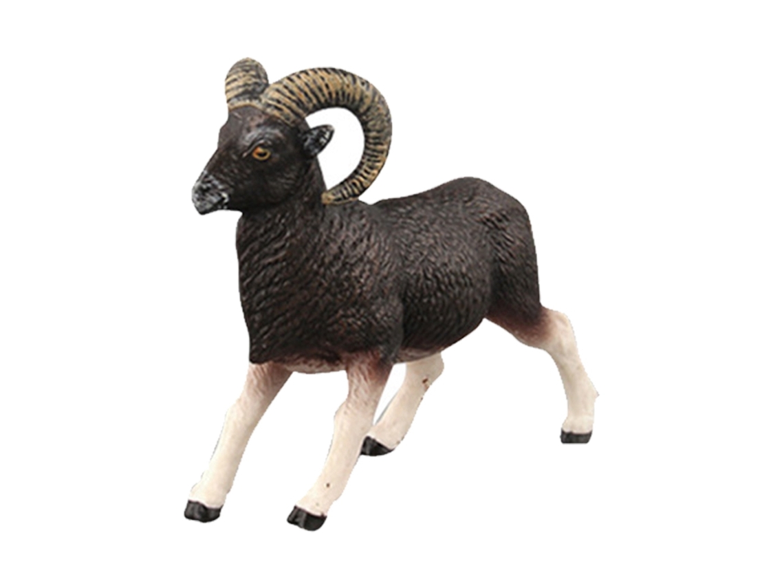Primerox brinquedo Modelo de Animal Selvagem Africano Argali Plástico Simulado Lifelike para Crianças