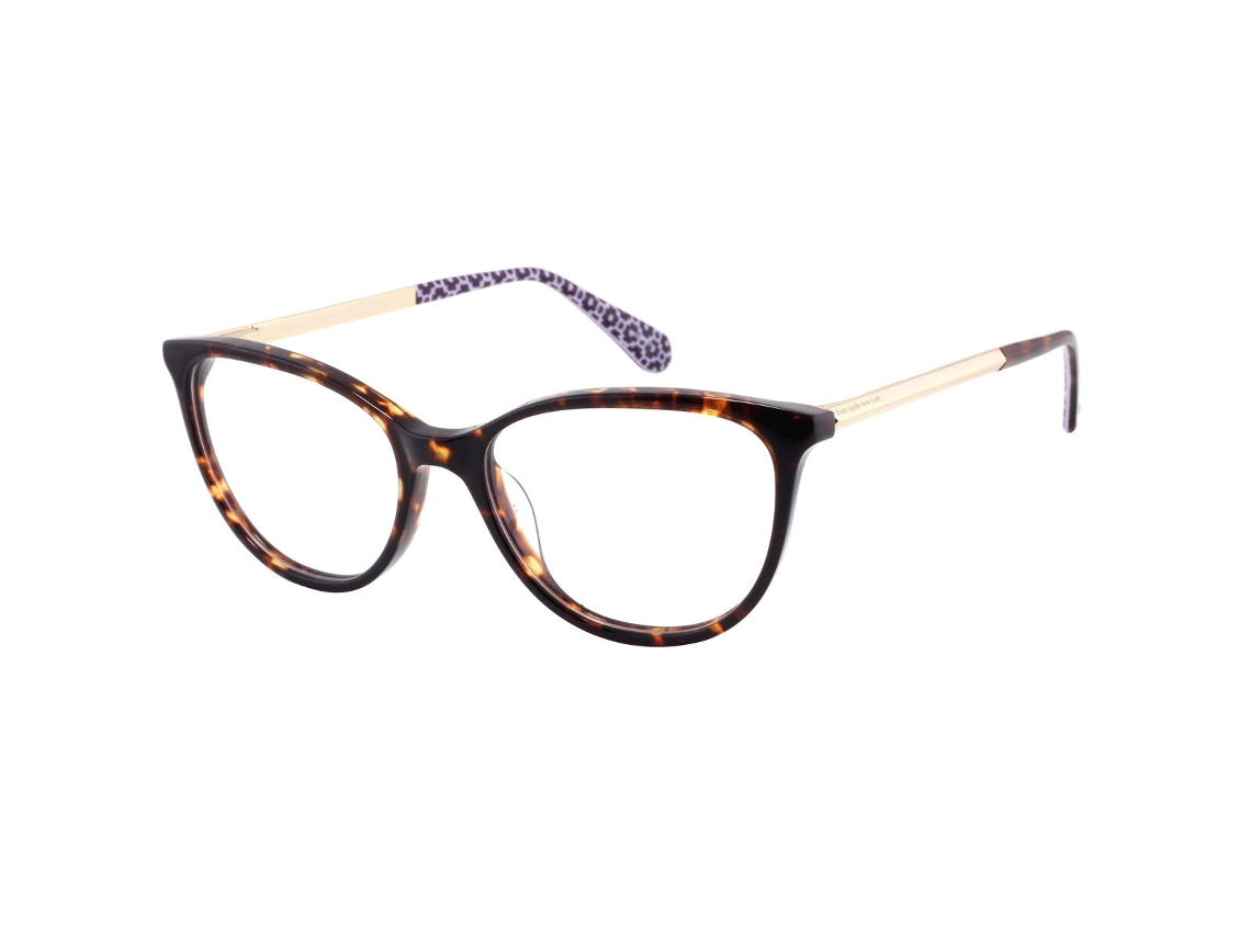 Armação de óculos feminina Kate Spade Kimberlee-086f217 (marrom - acetato - Ø 52 mm)