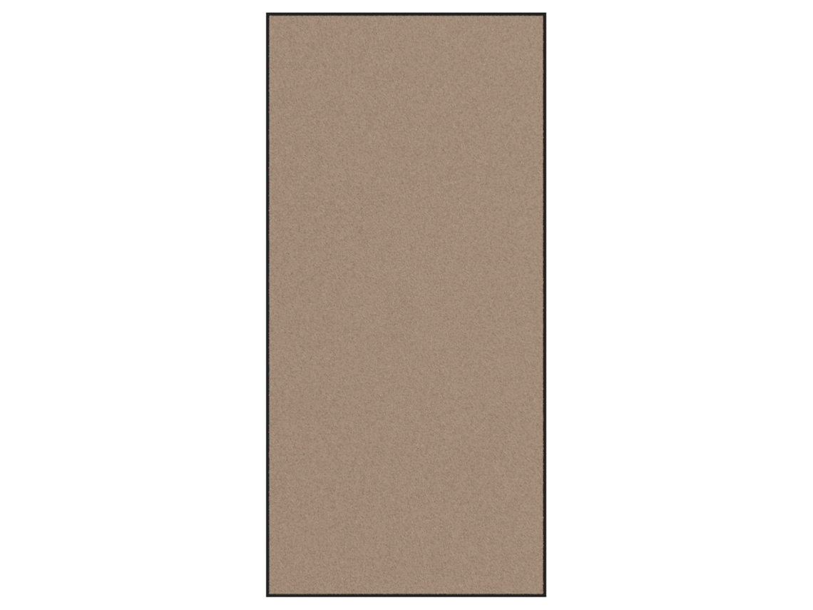 Capacho Beige De Polipropileno Vidaxl Bege Polipropileno (250x120x0.9 Cm)