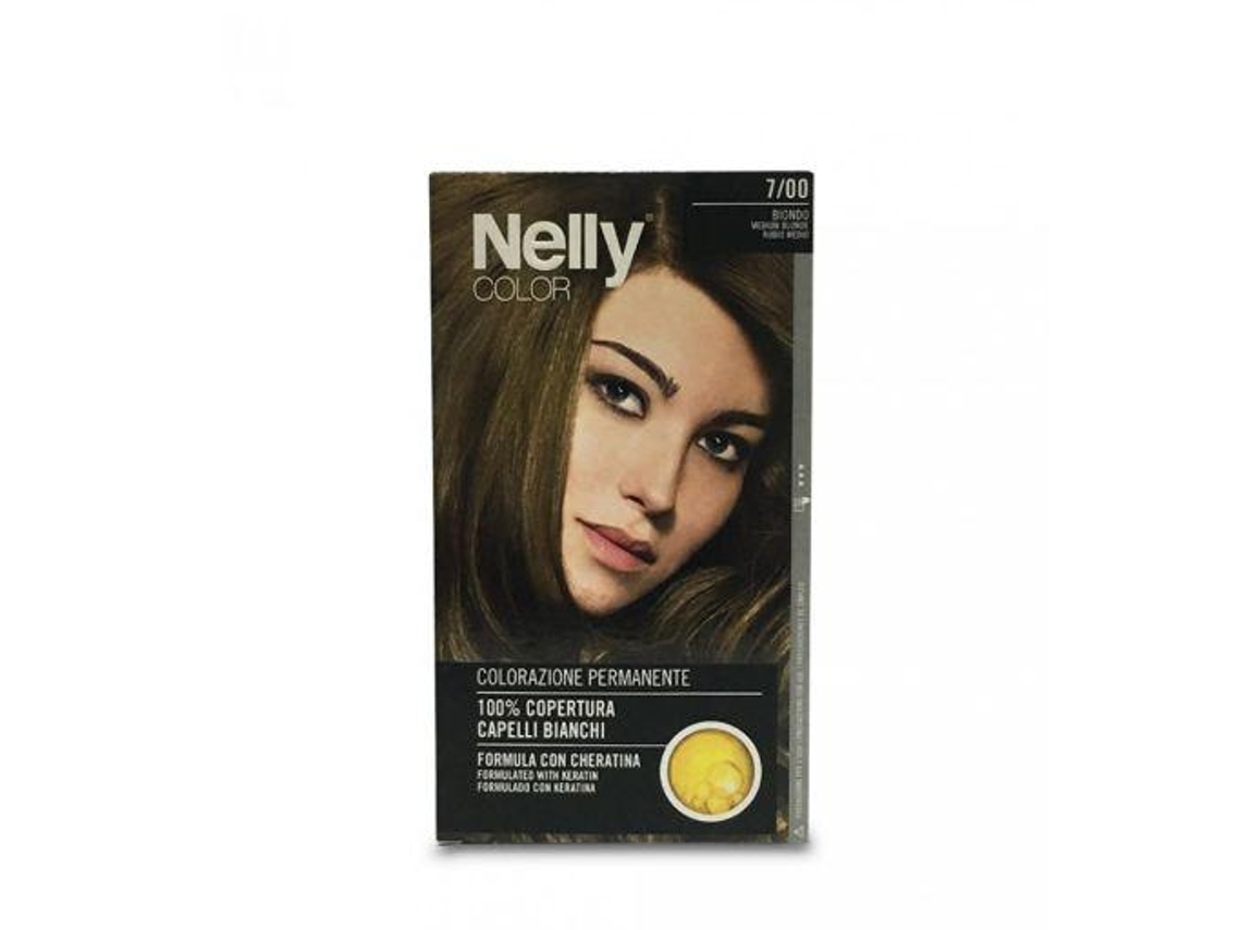 Nelly Creme Intense Coloração permanente Tom 7 Louro medio