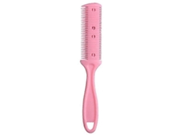 Pente Para Cortar Cabelo Com 2 Lâminas, Cabo Ergonômico, Ferramenta De Barbeiro, Novo