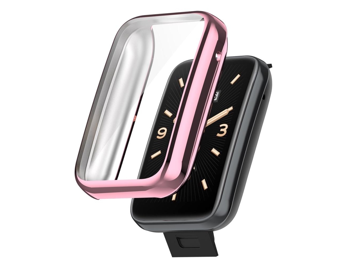 Capa Protetora para Smartwatch EOOCOO com quadro de TPU e vidro temperado