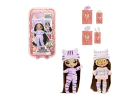 NA NA NA NA SURPRISE Boneca Surpresa Fuzzy Gato Malhado Menina (Idade mínima recomendada: 3 anos)