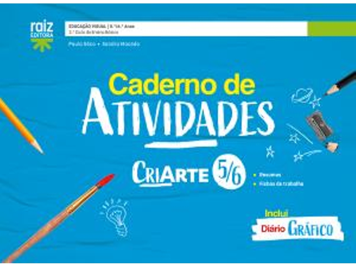 Criarte 5/6 - Educação Visual - 5.º E 6.º Anos Caderno De Atividades 2026