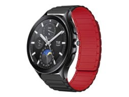 Pulseira De Silicone Magnética Em Formato De I De 22 Mm