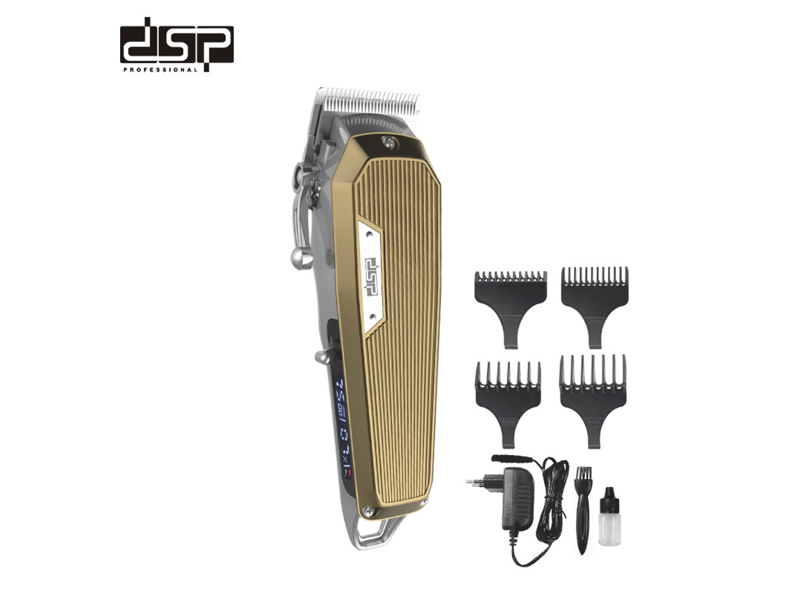 Cortapelos Eléctrico Profesional Recargable Por Usb (dorado) Para Cabello Con Puntas Abiertas.