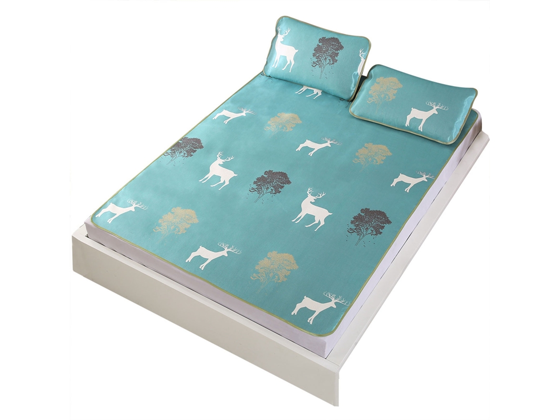 Colchón Frío De Seda De Hielo Verano Plegable Con Funda De Almohada (twin Xl) Impreso 3d