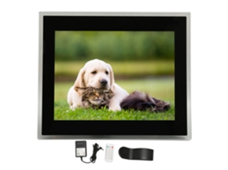 Quadro digital de fotos EOOCOO (15 polegadas, resolução 1024x768)