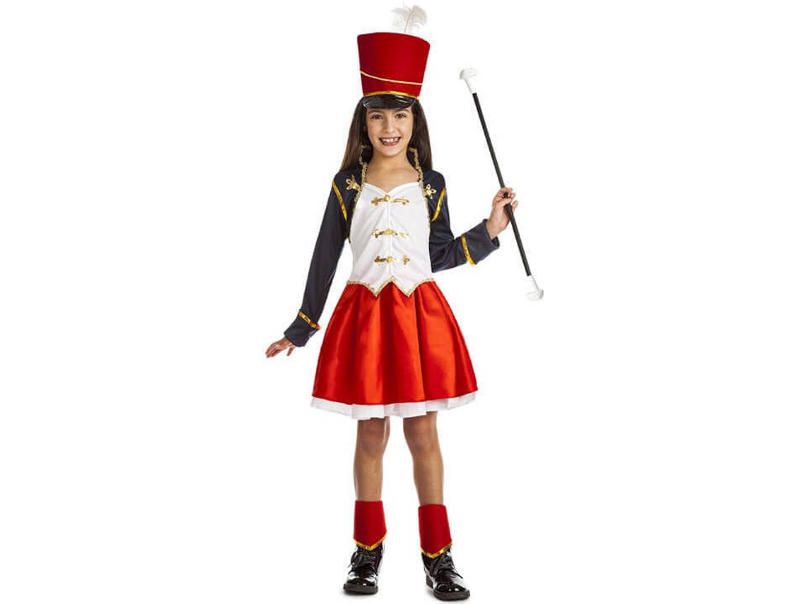 Fato de Menina DISFRAZZES Majorette (Tam: 7 a 9 anos)
