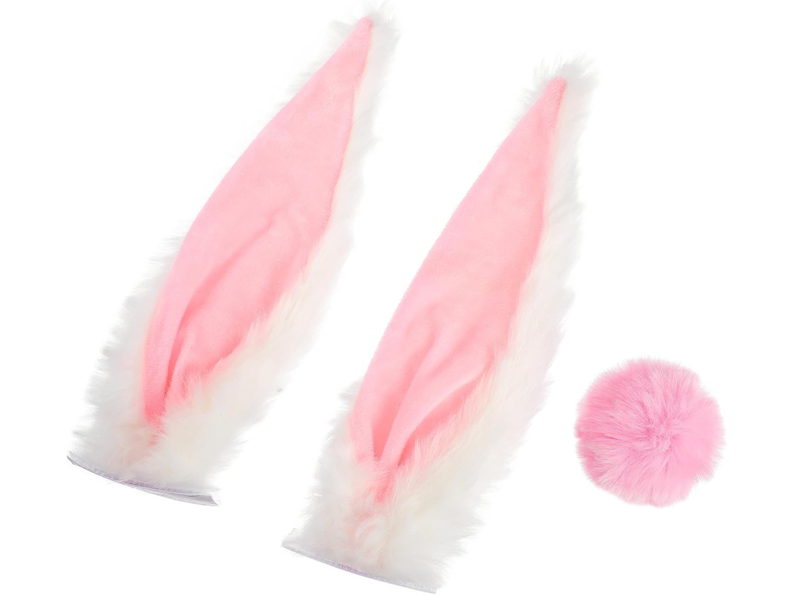 Orelhas de Coelho de Pelúcia para Capacete GOKOCO