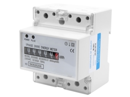 Laxiscreed Dds546c Medidor De Energia Eléctrica Monofásico, Montagem Em Carril Para 230v