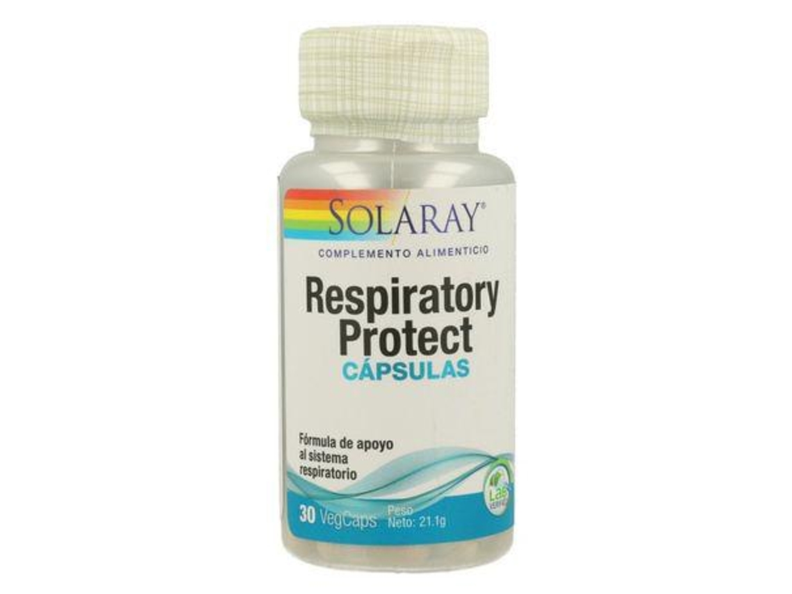 Solaray Protetor Respiratório 30 Cápsulas Vegetais