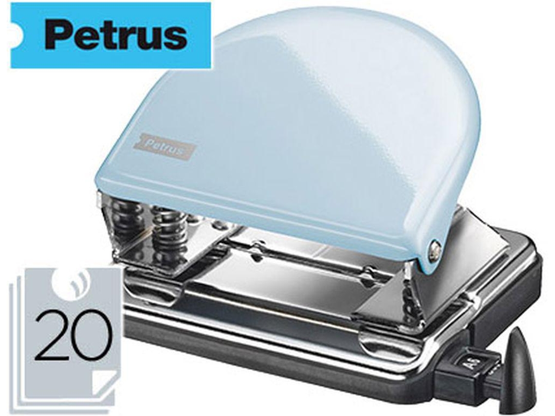 Furador PETRUS 52 Azul Fondant Azul Capacidade 20 Folhas