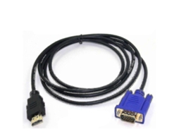 Adaptador HDMI Lurelia Cabo para VGA, 1080p, 15 pinos, macho, 1,8 m
