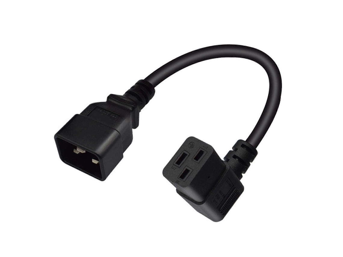 Lurelia Cabo De Alimentação C20, Conector Angular, 16a, 3pin