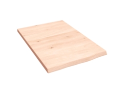Bathroom Countertop, Bathroom Countertops Vidaxl Marrom Madeira De Carvalho (40 X 60 X 2 Cm)